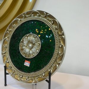 Green & Bronze Circular Antique