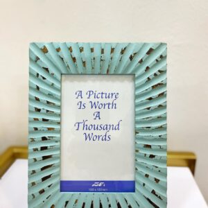 Blue Photo Frame