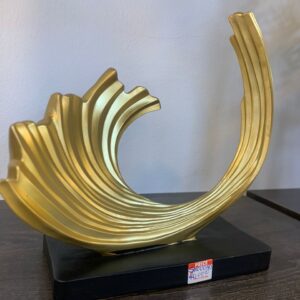 Gold and black award