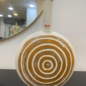 White and Brown Vase