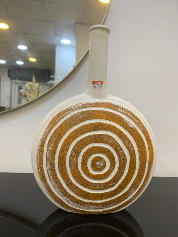 White and Brown Vase