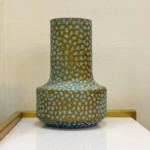 Blue Calabash-Shaped Vase
