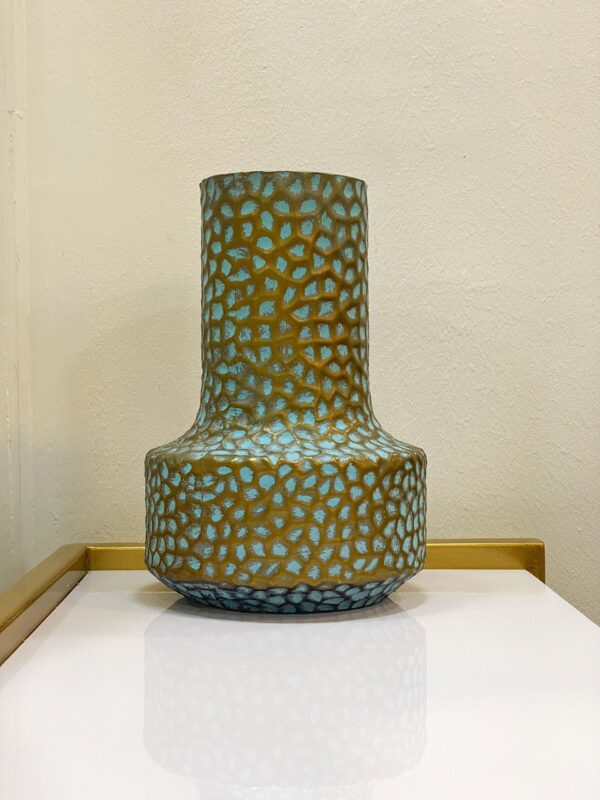 Blue Calabash-Shaped Vase - Image 2