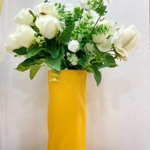 Yellow Vase and flower