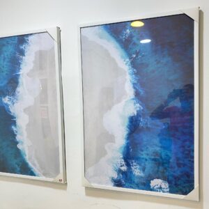 2-in-1 Blue Wall Art - SM0025D